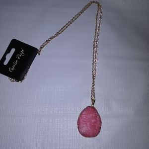 Opera lenght 17inches adjustable gold necklace